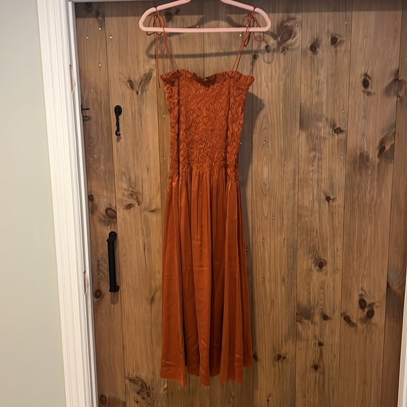 NWOT Doen Ninetta Dress in Paprika Sz M - Picture 6 of 7